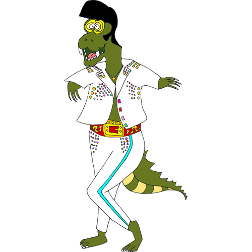 Dinosaur Elvis